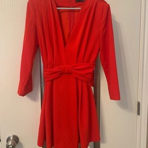 RED ROMPER